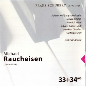 Download track Die Liebe Hat Gelogen, D 751 (August Graf Von Platen) Michael Raucheisen