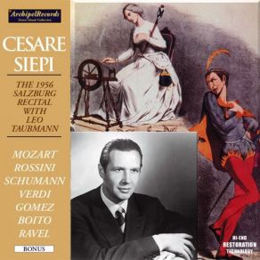 Download track Don Quichotte À Dulcinée. M. 84 (Version For Voice & Piano) No. 2, Chanson Épique [Live] Cesare Siepi