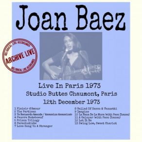 Download track Swing Low, Sweet Chariot (Live Broadcast Paris 1973) Joan Baez