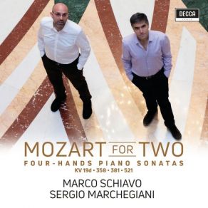 Download track Mozart Sonata For Piano Four-Hands In D Major, K. 381-I. Allegro Sergio Marchegiani, Marco Schiavo