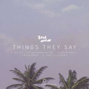 Download track Things They Say (M. A. X Remix) Soul DivideFelon