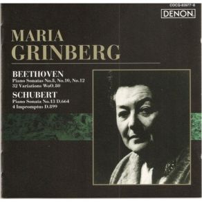 Download track 11 Beethoven _ Piano Sonata No. 8 _ 2mov. Adagio Catabile Grinberg Maria