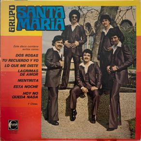 Download track Tu Recuerdo Y Yo Grupo Santa Maria