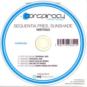 Download track Vertigo (Mike Koglin Remix) Sequentia, Sunshade