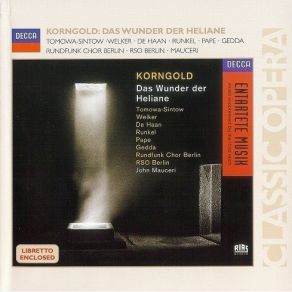 Download track 11 Du Sollst Vom Tod Gelöst Sein (Der Herrscher) Erich Wolfgang Korngold