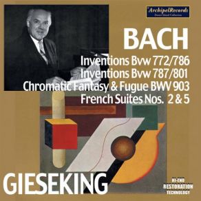 Download track Bach: Sinfonia No. 1 In C Major, BWV 787 Walter Gieseking