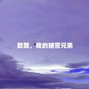 Download track 致敬，我的辅警兄弟 (伴奏) 江虹娇