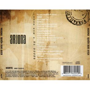 Download track Señora De Las Cuatro Décadas Ricardo Arjona