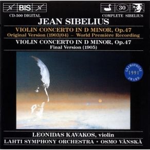 Download track 05 Violin Concerto In D Minor, Op. 47 (Final 1905 Version) 2. Adagio Di Molto Jean Sibelius