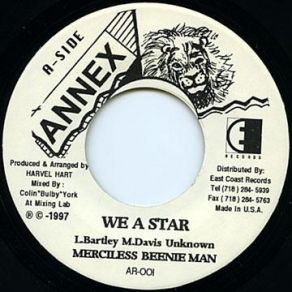 Download track We A Star Beenie Man, Merciless