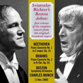 Download track Announcement Sviatoslav Richter, Boston Symphony Orchestra, Charles MunchAnnouncement