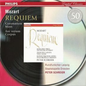 Download track Requiem For Soloists, Chorus, And Orchestra, K. 626- III. Sequentia. Lacrimosa Peter Schreier, Dresden State Opera Orchestra