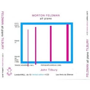 Download track 4. Three Pieces For Piano 1954 - III Morton Feldman