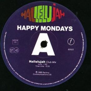 Download track Hallelujah (Club Mix) The Happy Mondays