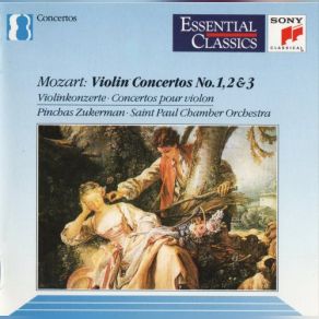 Download track Violin Concerto No. 2 In D Major K. 211: I. Allegro Moderato Pinchas Zukerman, The Saint Paul Chamber Orchestra