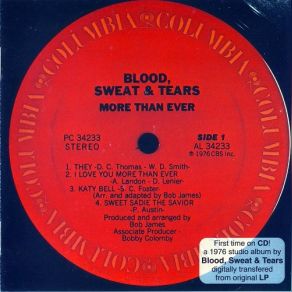 Download track I Love More Than Ever Blood, Sweat And Tears