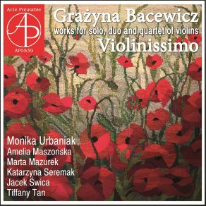 Download track Suite For 2 Violins: VII. Allegro Amelia Maszońska