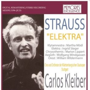 Download track 3. Elektra Ah Das Gesicht Richard Strauss