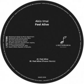 Download track Feel Alive (Original Mix) Akio