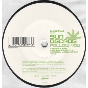 Download track Follow You (Dub Mix) Sun Decade