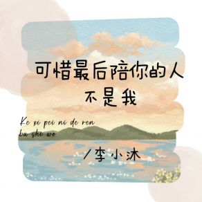 Download track 可惜最后陪你的人不是我 李小沐