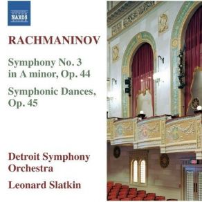 Download track Symphonic Dances, Op. 45 - I. Non Allegro Sergei Vasilievich Rachmaninov