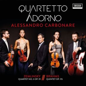 Download track Brahms Clarinet Quintet In B Minor, Op. 115-2. Adagio Alessandro Carbonare, Quartetto Adorno