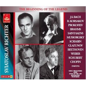 Download track CD 1 - Bach - Fantasia And Fugue In A Minor, BWV 944 Sviatoslav Richter