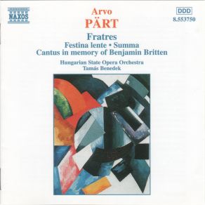 Download track Festina Lente For Strings And Harp Ad Lib. Arvo Pärt