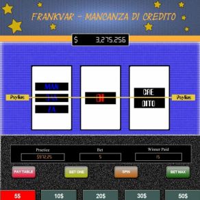 Download track Mancanza Di Credito (Slot Machine Version) Frankvar