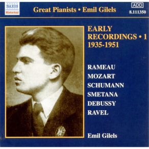 Download track 17. RAVEL: Le Tombeau De Couperin: III: Forlane Emil Gilels