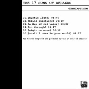 Download track A Flux Of Red Water The 17 Sons Of Abraxas