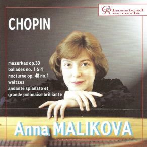 Download track Mazurka, Op. 30 - No. 3 In Des-Dur Frédéric Chopin, Anna Malikova