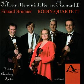 Download track Quintett Für Klarinette Und Streichquartett Op. 57 In E Flat Major III. Larghetto Eduard Brunner, Rodin-Quartett