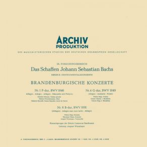 Download track Brandenburg Concerto No. 4 In G, BWV 1049: 3. Presto Schola Cantorum Basiliensis, August Wenzinger, Fritz Neumeyer