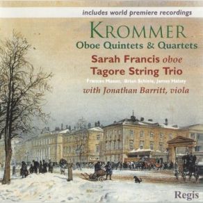 Download track Quartet For Oboe And Strings No. 2 In F Major - III. Rondo Sarah Francis, Tagore String Trio