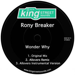 Download track Wonder Why Rony Breaker