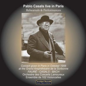 Download track Cello Suite No. 5 In C Minor, BWV 1011 IV. Sarabande (Live) Pablo Casals