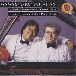 Download track Sonata In F Major For Cello And Piano, Op. 6 III. Finale - Allegro Vivo Yo - Yo Ma, Emanuel Ax