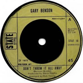 Download track No Guarantee Gary Benson