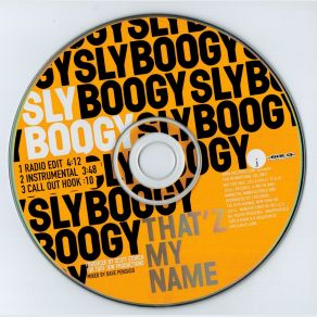 Download track That'z My Name (Radio Edit) Sly Boogy