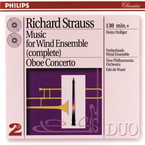 Download track Suite In B-Flat Major, Op. 4 TrV 132: R. Strauss: Suite In B-Flat Major, Op. 4 TrV 132 - I. Praeludium. Allegretto Nederlands Blazers Ensemble, Heinz Holliger, Edo De Waart, Philharmonia OrchestraR. Strauss