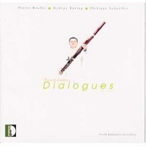 Download track 06. Kroó György In Memoriam For Bassoon (György Kurtág - Pascal Gallois - Dialogues - 2003) Pascal Gallois