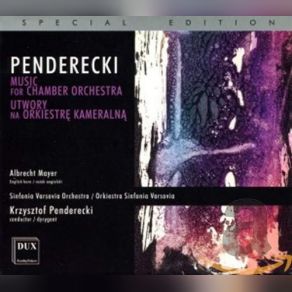 Download track Chaconne In Memoria Del Giovanni Paolo II 2005 Krzysztof Penderecki, Marc Minkowski, Sinfonia Varsovia Orchestra