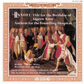 Download track 1. Handel: Ode For The Birthday Of Queen Anne - Eternal Source Of Light Divine Georg Friedrich Händel