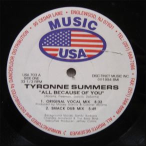 Download track All Because Of You (Mentalinstrum Dub) Tyronne Summers