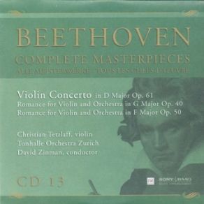 Download track Romance For Violin And Orchestra In F Major Op. 50 - Adagio Cantabile Ludwig Van Beethoven