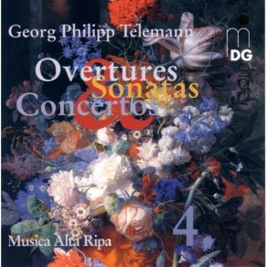 Download track 1. Quartet For Flute Violin Viola Continuo In D Major 4th Book Of Quartets No. 1 TWV 43: D4: 1. Largo Georg Philipp Telemann