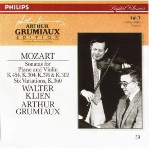 Download track 10. Mozart Six Variations In G Minor K. 360 On French Song Au Bord Dune Fontaine... Mozart, Joannes Chrysostomus Wolfgang Theophilus (Amadeus)