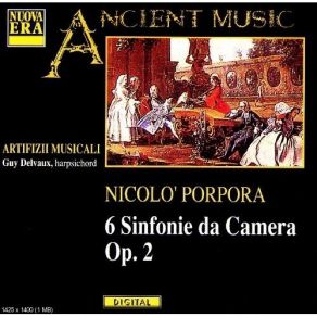 Download track 15. Sinfonia N. 1 In G Major Nicola Porpora